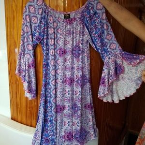 NWOT PR Palm Beach Original Boho Resort Dress M